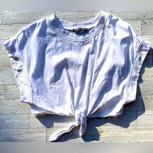 LIKE NEW Zara cropped tee